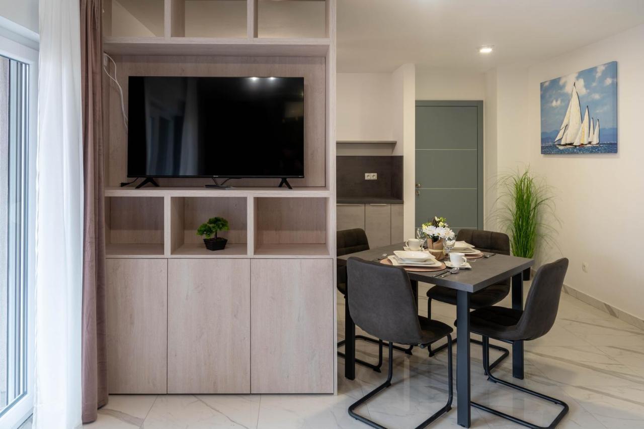 Apartmani Dalmacija Drage Ngoại thất bức ảnh