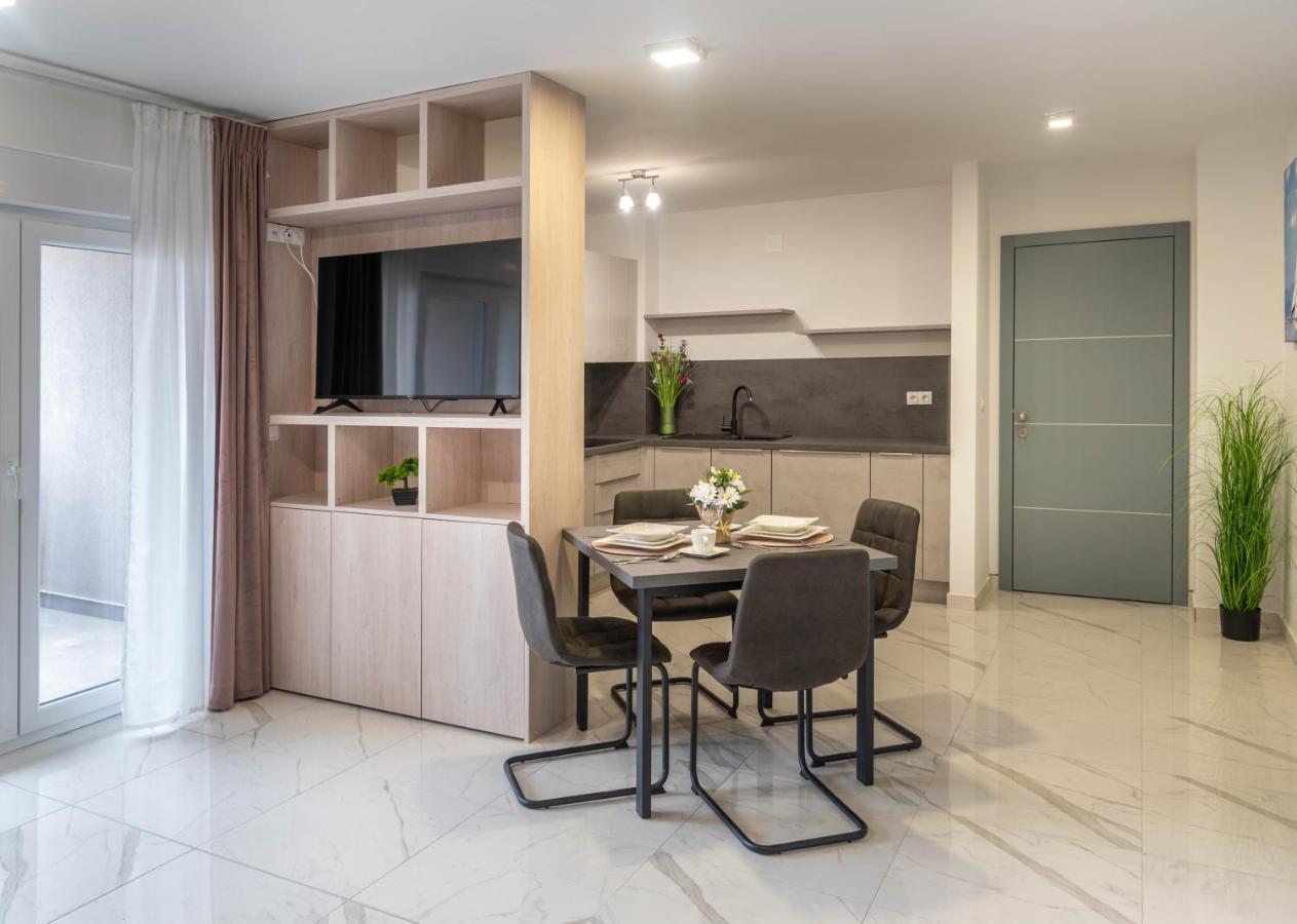 Apartmani Dalmacija Drage Ngoại thất bức ảnh